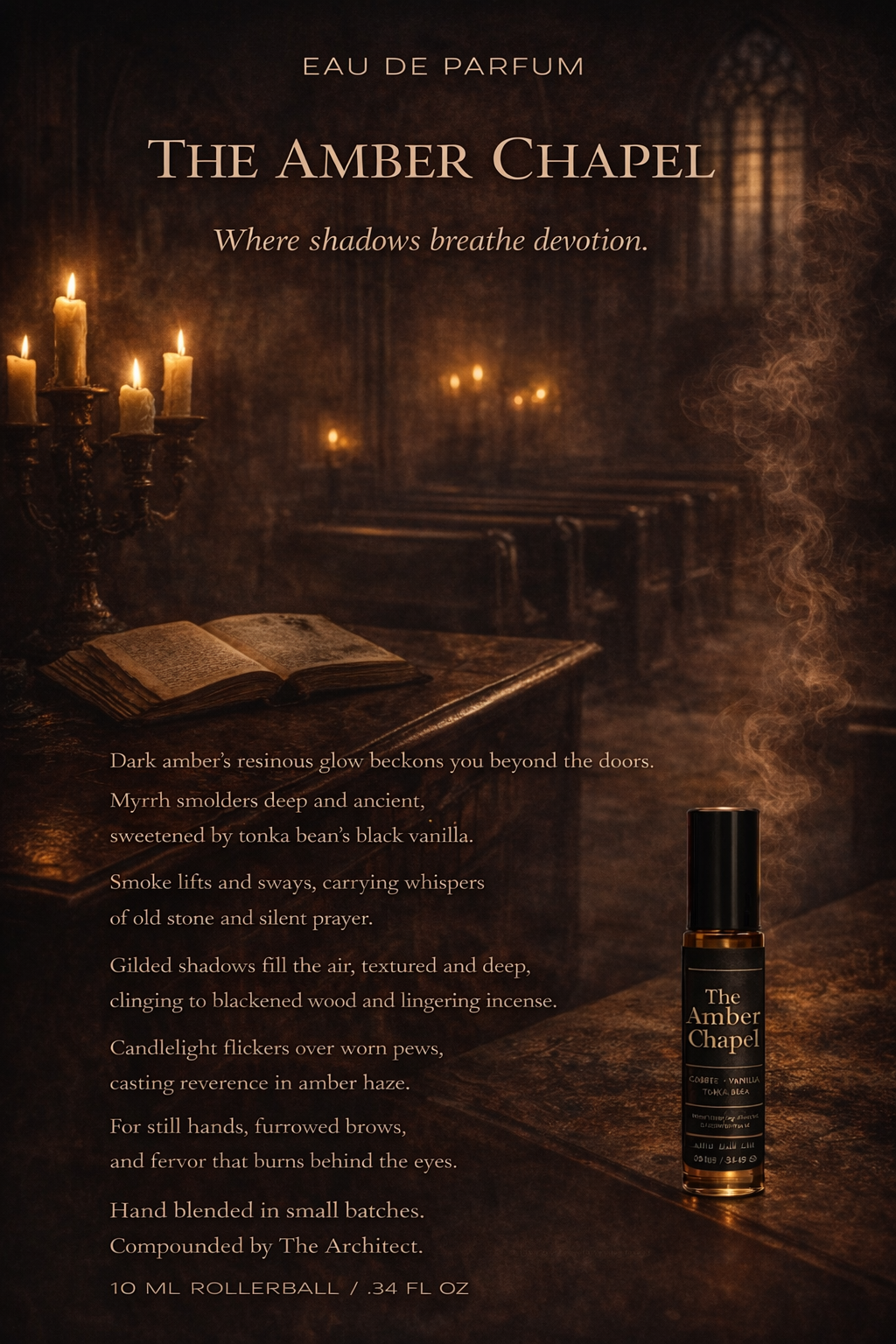 The Amber Chapel - 10ml